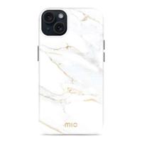 MIO White Marble Magsafe Compatible for iPhone 13/14/15 - thumbnail