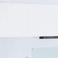 Hangkast met opslag 2 pcs Wit 30 x 31 x 80 cm Bewerkt hout - thumbnail