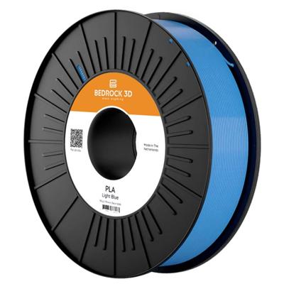 BEDROCK 3D PLA-0015a075 PLA Light Blue 1.75 mm 750 g Filament PLA kunststof 1.75 mm 750 g Lichtblauw 1 stuk(s) BEDROCK 3D PLA-0015a075 PLA Light Blue 1.75 mm 750 g Filament PLA kunststof 1.75 mm 750 g Lichtblauw 1 stuk(s)