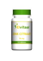 Elvitum Zink Citraat 50mg Tabletten - thumbnail