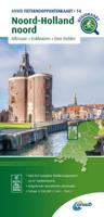 Fietsknooppuntenkaart Noord-Holland noord 1:100.000 - Anwb - Paperback (9789018046873) - thumbnail