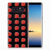 Samsung Galaxy Note 8 | Siliconen Case | Paprika Red - thumbnail