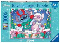 Ravensburger Puzzel disney stitch christmas 100st - thumbnail