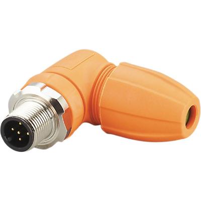 ifm Electronic EVC817 Sensor/actuator connector, niet geassembleerd Aantal polen (sensoren): 5 Stekker, haaks 1 stuk(s)