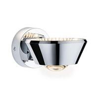 Paulmann Sabik 70947 LED-wandlamp voor badkamer 9 W Warmwit Chroom (glanzend) - thumbnail