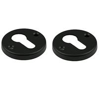 PC rozet rond type 4 RH zwart - thumbnail