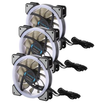 3 stuks CoolerAge DC 12V - 0.25A 2500PRM externe hartslagsturing Computer Cooler koeling Buisventilator met aanpassen LED 3 stuks CoolerAge DC 12V - 0.25A 2500PRM externe hartslagsturing Computer Cooler koeling Buisventilator met aanpassen LED