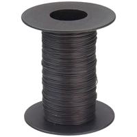 Donau Elektronik 110-1-100 Draad 1 x 0.04 mm² Zwart 100 m - thumbnail