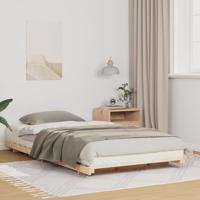 Bedframe Bruin 80 x 220 cm Massief grenenhout - thumbnail