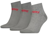 Levi's Mid Cut Batwing Logo Middle Grey Melange 3-Pack-43/46 - thumbnail