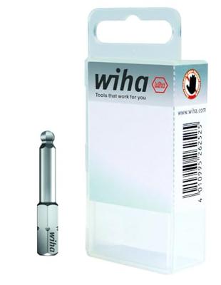 Wiha 7017943 Bitset Standard 25 mm zeskantkogelkop 1/4" in box 3-delig - 22655