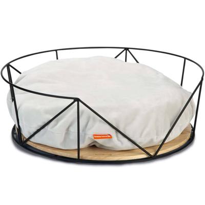 Beeztees Kipu - Kattenmand - Metaal - Zwart - M - 50x50x17,5 cm