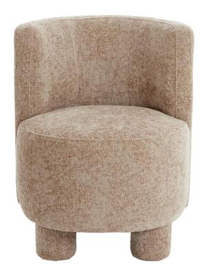 Light & Living Fauteuil 'Kamova' Chenille, kleur Beige
