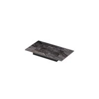 INK Post Wastafel keramische slab envelop bak zonder kraangat 80x45x1 Venice brown glossy - thumbnail