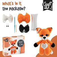 Creative Craft Group Haakpakket vosje - incl. naald en draad - thumbnail