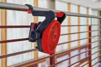 Einhell GE-CF 18/2200 Li Power X-Change Accuventilator Rood Werkt ook op batterijen, Wandmontage mogelijk - thumbnail