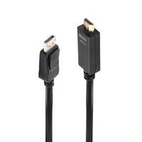 Adapter DisplayPort naar HDMI LINDY 36923 Zwart - thumbnail