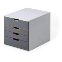 Ladenbox durable varicolor 4 laden grijs - thumbnail