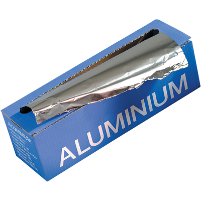 Folie | aluminiumfolie | Aluminium | 30cm | 250m | 11my | zilver | 6 stuks