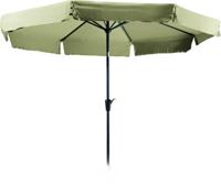 Stokparasol Flores dia. 300 cm sage green zonwering Madison - Madison - thumbnail