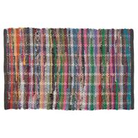 Badmat Sealskin Madras 100% katoen 90x60 cm Multi - thumbnail