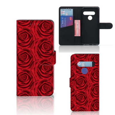 LG G8s Thinq Hoesje Red Roses