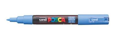 Uni POSCA paintmarker PC-1MC, 0,7 - 1 mm, hemelsblauw Uni POSCA paintmarker PC-1MC, 0,7 - 1 mm, hemelsblauw
