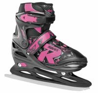Roces ijshockeyschaatsen Jokey Ice 2.0 meisjes zwart - thumbnail