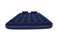 Bestway Dubbele Matras met Opblazer en Kussens 203x152x22 cm Opblaasbaar en Camping 67374 - thumbnail