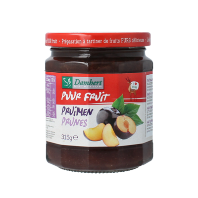 Damhert Puur Fruit Confituur Pruimen Damhert Puur Fruit Confituur Pruimen