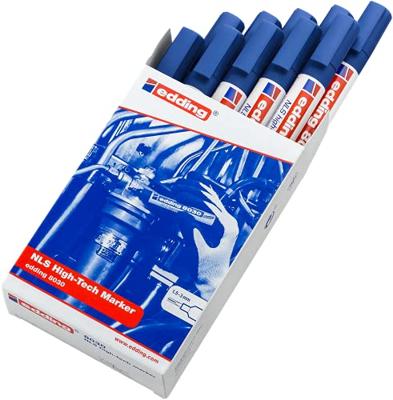Viltstift edding 8030 nls high-tech 1.5-3mm blauw | 10 stuks