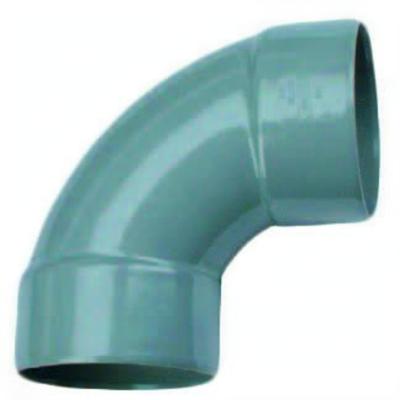 Wavin PVC Bocht 88 Graden 110mm met Dubbele Mofverbinding - Efficiënt & Duurzaam Afvoersysteem