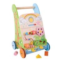 Bigjigs flower activity loopwagen - thumbnail