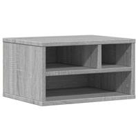 VidaXL Printerkastje 40x32x22,5 cm bewerkt hout grijs sonoma eiken - thumbnail