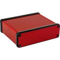 Hammond Electronics 1455L801RD Universele behuizing 80 x 103 x 31 Aluminium Geëxtrudeerd Rood (geëloxeerd) 1 stuk(s) - thumbnail