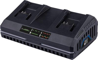 Scheppach SDBC2.4A Dubbele Acculader | 2.4A - 7909201712