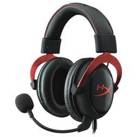 HyperX Cloud II Red, 7.1 virtual surround gaming headset - thumbnail