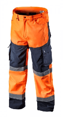 neo hi-vision softshell broek fluorescerend geel s/48 81-750-s neo hi-vision softshell broek fluorescerend geel s/48 81-750-s
