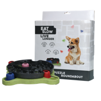 Eat Slow Live Longer Puzzle Roundabout - thumbnail