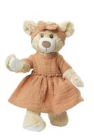 Heless Poppenjurk bruin met ruches, 35-45 cm - thumbnail