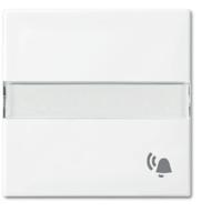 Busch-Jaeger Afdekking Wipschakelaar bel Busch-balance SI Wit, Zuiver wit (RAL 9010) 2CKA001731A2015 - thumbnail