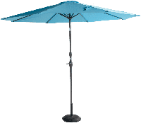 Hartman Parasol 'Sunline' 300cm, kleur Blauw - thumbnail