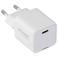 VOLTCRAFT UC-1C20W02 USB-oplader 20 W 1x USB-C GaN 10 stuks. - thumbnail