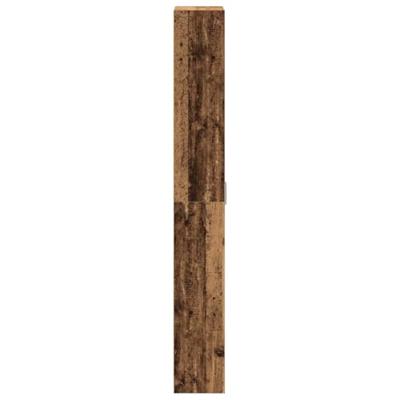 Kledingkast met plank Oud hout 55 x 25 x 189 cm Bewerkt hout