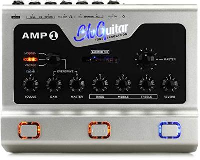 BluGuitar AMP1 Nanotube 100 Mercury Edition gitaarversterkertop BluGuitar AMP1 Nanotube 100 Mercury Edition gitaarversterkertop