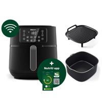 Philips HD9285/96 5000 Series Airfryer XXL 7.2L 2000W Zwart/Zilver - thumbnail