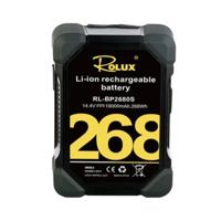 Rolux smart v-mount accu rl-bp2680s 268wh 14,4v 19000mah - thumbnail