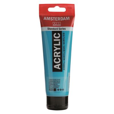 Royal Talens Amsterdam Acrylverf 120 ml - Turkooisblauw 522