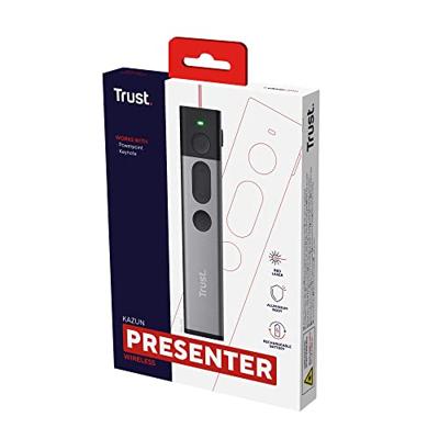 Trust Kazun Draadloze presenter RF Aluminium, Zwart - thumbnail