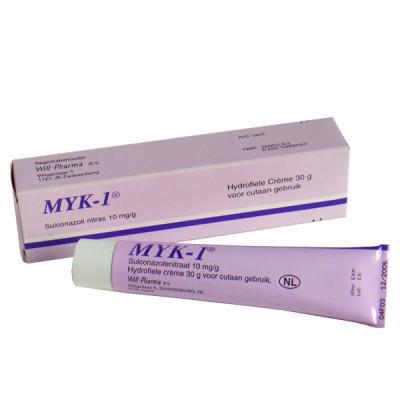Myk-1 hydrofiele crème 10mg/g - bij schimmelinfecties van de huid - Myk-1 hydrofiele crème 10mg/g - bij schimmelinfecties van de huid -